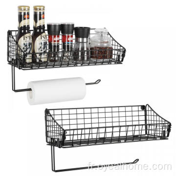 Rack d&#39;épices de cuisine murale pour la cuisine